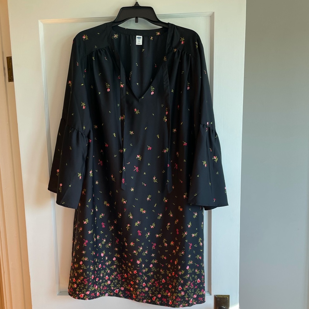 Old navy black XL dress NBW